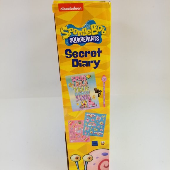 SpongeBob SquarePants Secret Diary Set - New in Box - Picture 4 of 15